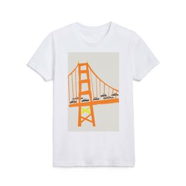 Golden Gate Bridge Kids T Shirt