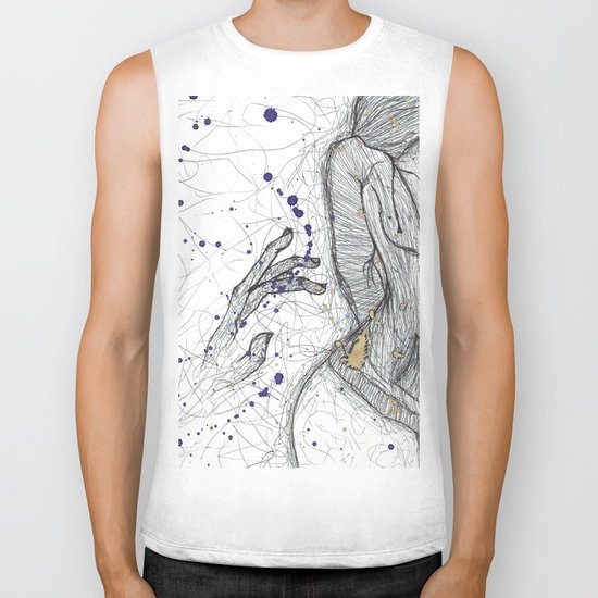 A Little Closer, A Little Further Away Biker Tank