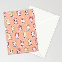 Mandarin Orange Girl Stationery Cards
