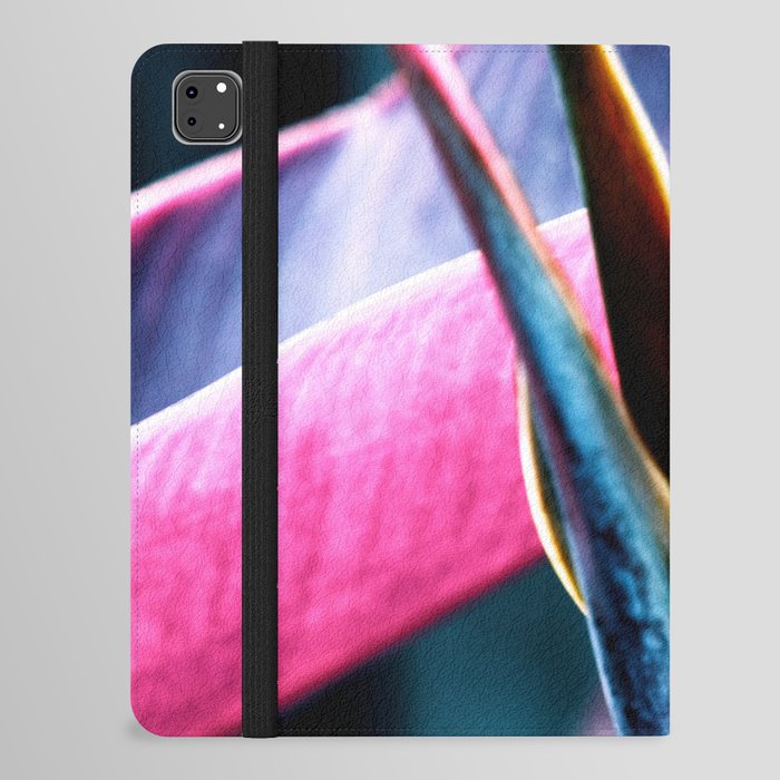 Vibrant Helicon Flower In Purple And Pink iPad Folio Case