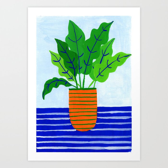 Potted plant I Art Print