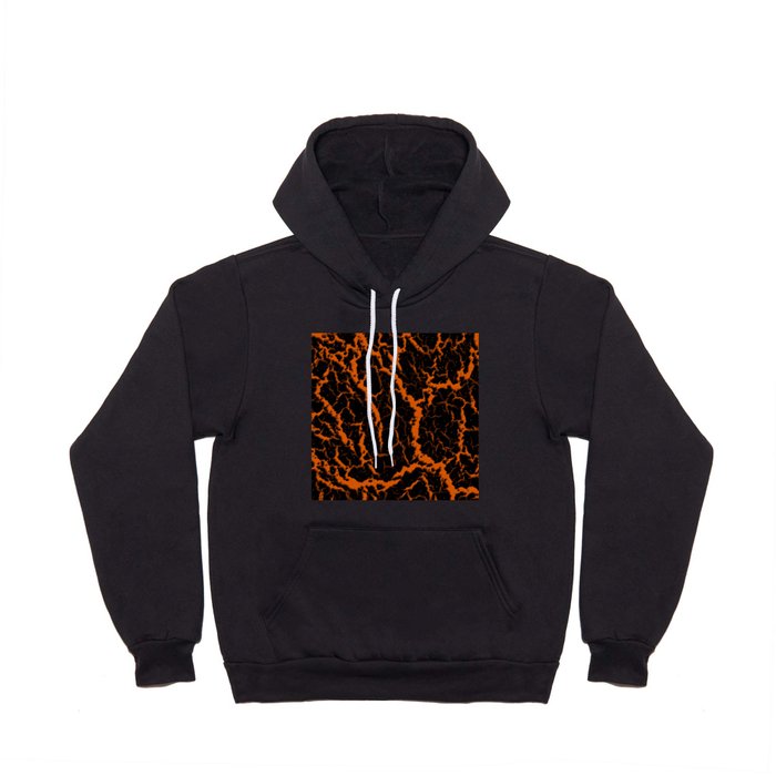 Cracked Space Lava - Orange Hoody