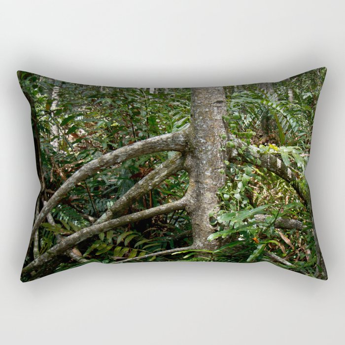 Tropical forest Rectangular Pillow