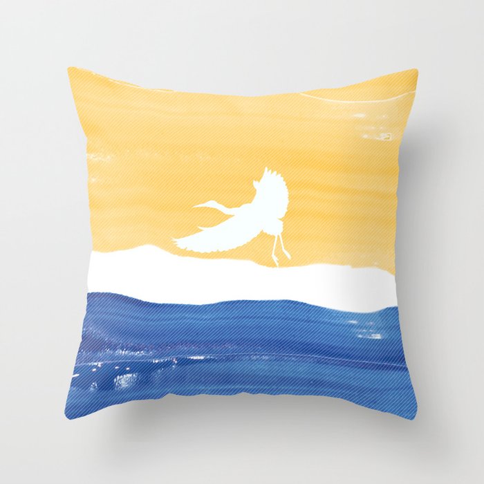 Fly Throw Pillow by 83 Oranges Free Spirits Society6