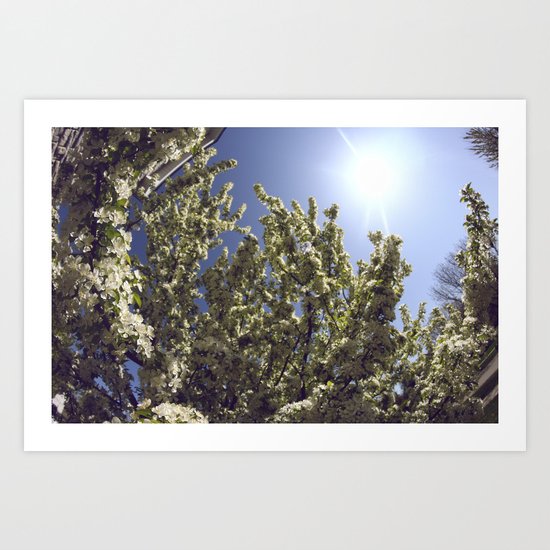 Green Breeze Art Print