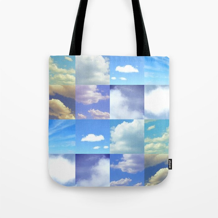Cloud Collage Tote Bag