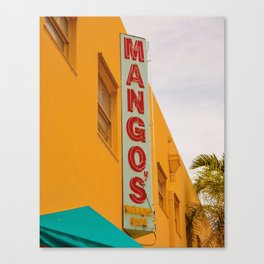 Mango's Tropical Cafe Canvas Print