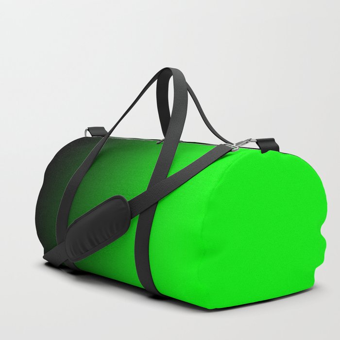 Neon green shop duffle bag
