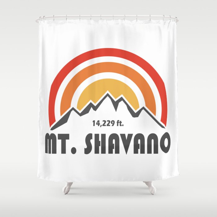 Mt. Shavano Colorado Shower Curtain