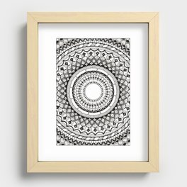Mandala #4 Recessed Framed Print