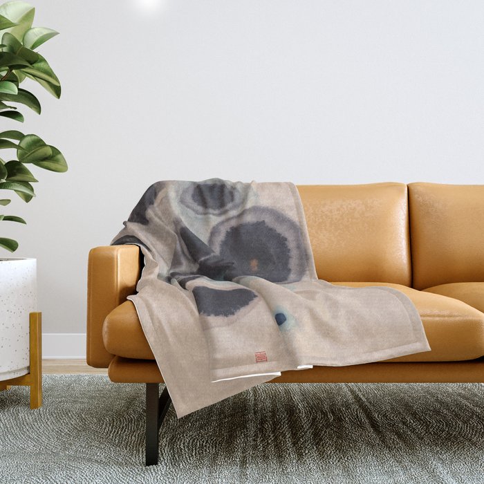 Study n° 10 (Living Stones) Throw Blanket