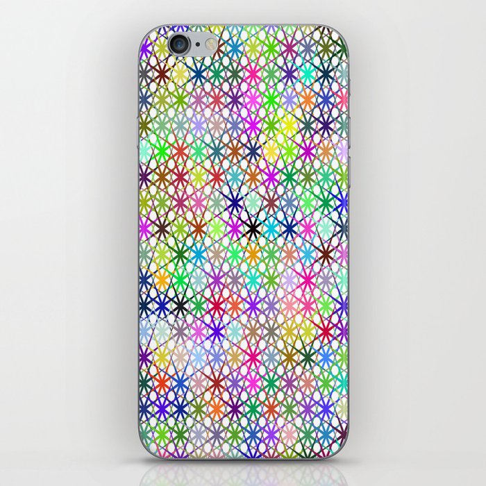 Abstract Prismatic Geometric Background. iPhone Skin