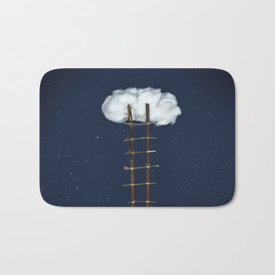 Stairway to the clouds Bath Mat