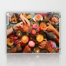 Festive Celebration + Toast Laptop & iPad Skin