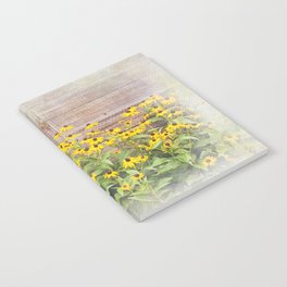 Wall of Flowers Watercolor Notebook