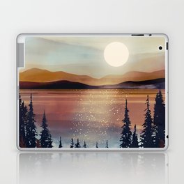 Summer Lake Sunset Laptop Skin