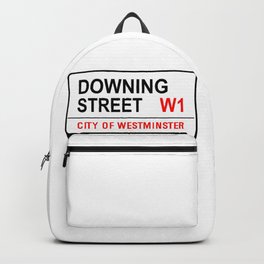 Downing Street Sign Backpack