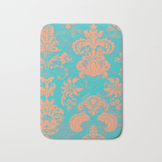 coral breeze Bath Mat