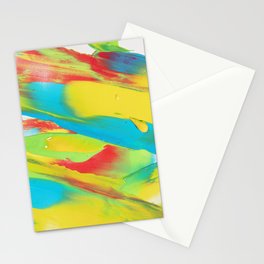 Abstract paint composition nº7 Stationery Card