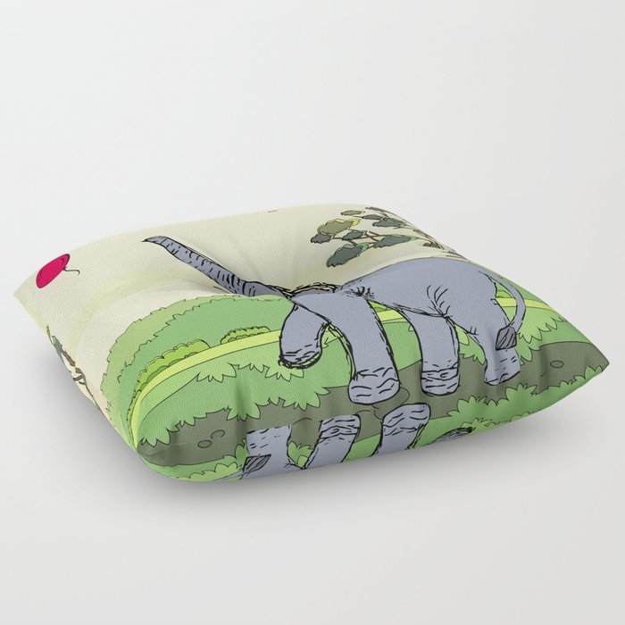Lucas | Elephant Floor Pillow