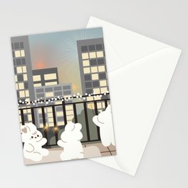 Firework Party Stationery Card