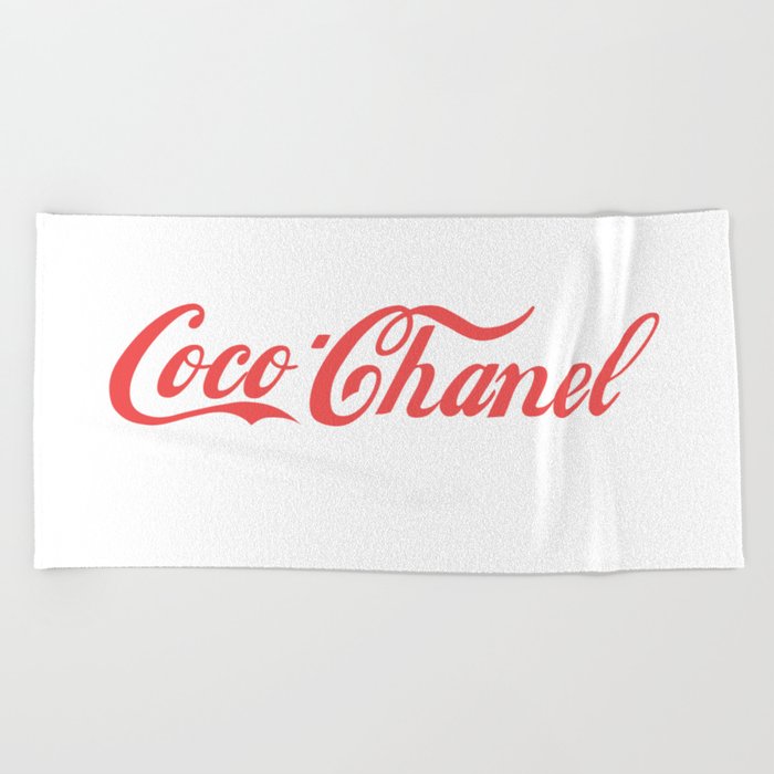coco cola Beach Towel