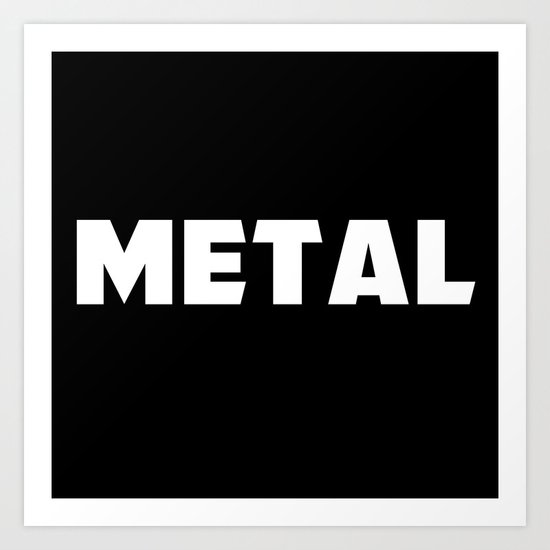 Metal Art Print