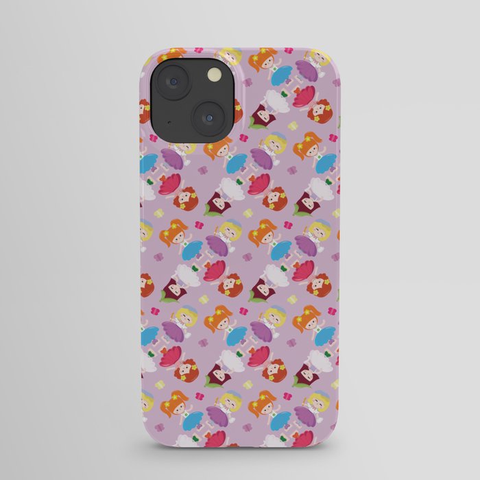 Polly Pocket Pattern iPhone Case