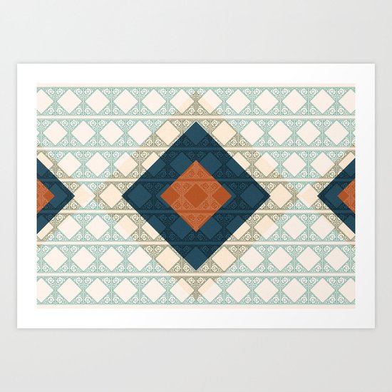 Pattern Art Print
