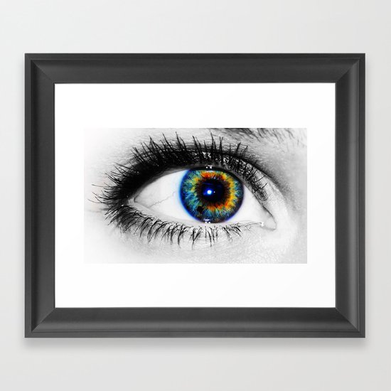 Sofies eye Framed Art Print