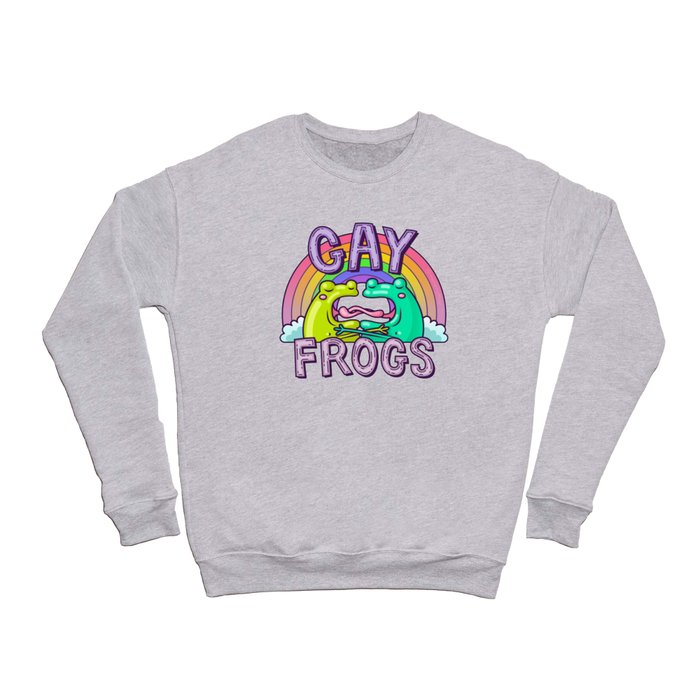Gay Frogs Crewneck Sweatshirt