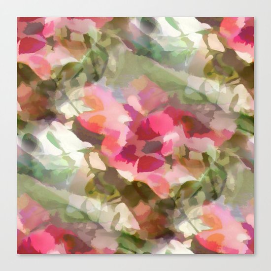 Floral Design Canvas Print