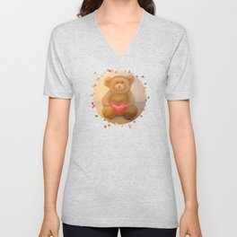 "Teddy Bear" Toy by pastel V Neck T Shirt