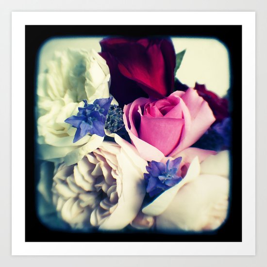 November Roses Art Print