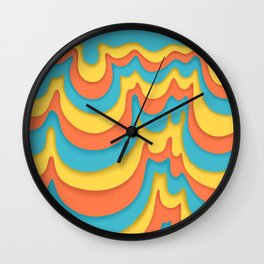 Drippy Runny Summer Goodness Wall Clock