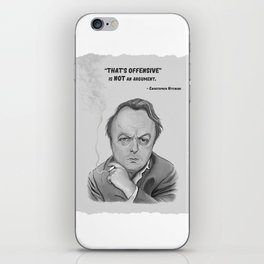 Christopher Hitchens iPhone Skin