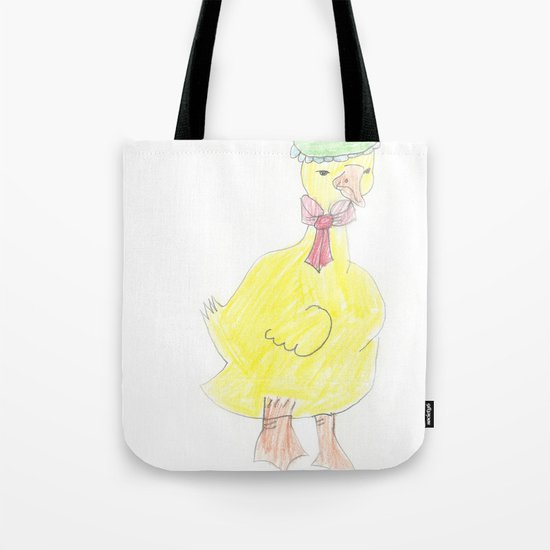 Childhood Drawings (Duck) Tote Bag