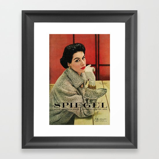 1953 Fall/Winter Catalog Framed Art Print