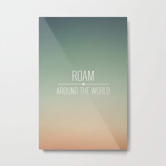 Around The World Metal Print