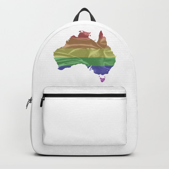 Australia Gay Pride Flag Backpack