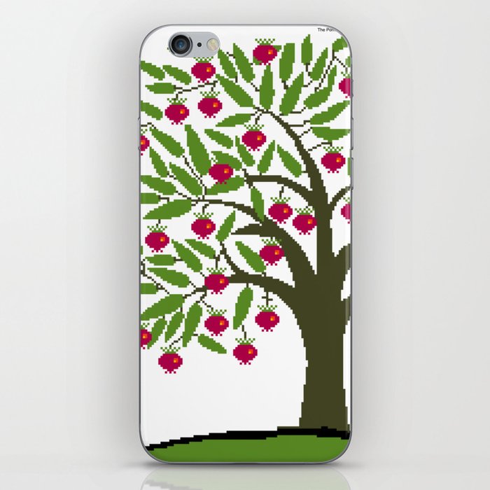 pomegranate tree iPhone Skin