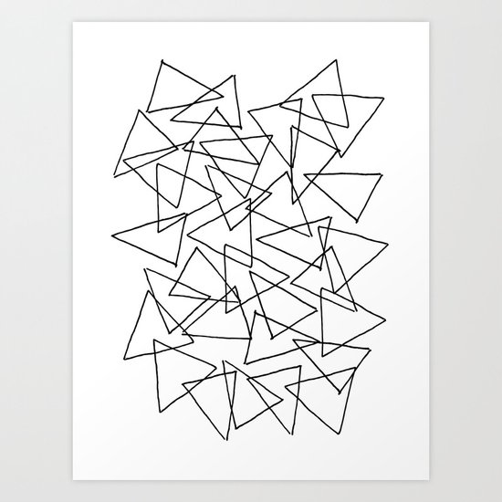 Shapes 014 Art Print