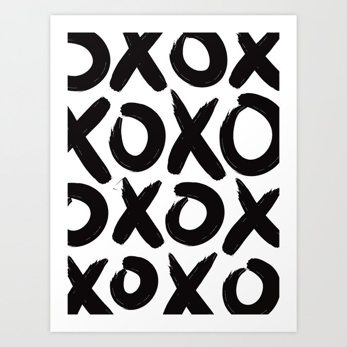 XOXO Art Print