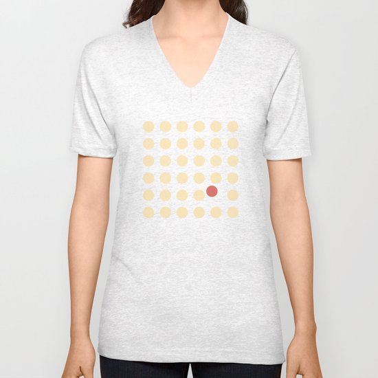 unanimity pattern Unisex V-Neck
