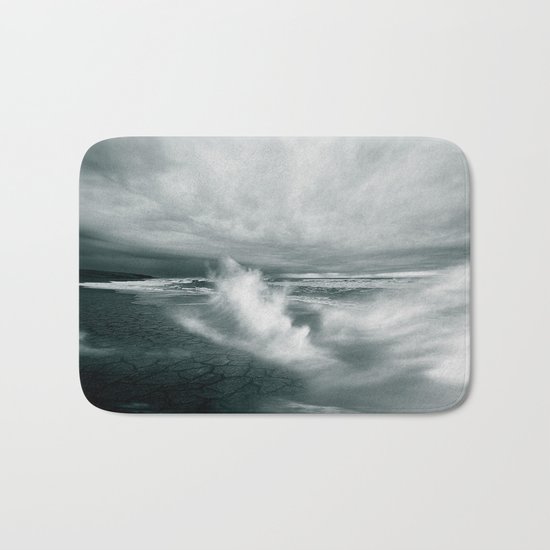 sea waves water Bath Mat