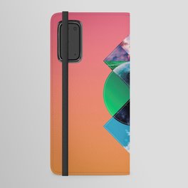 shapes imagination collage nature Android Wallet Case