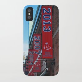 Red Sox - 2013 World Series Champions!  Fenway Park iPhone Case