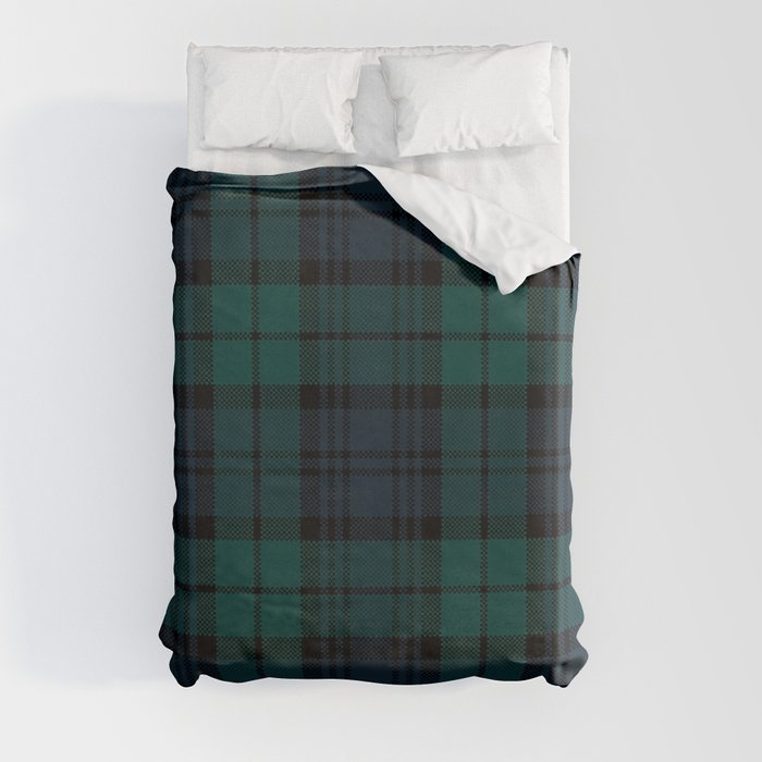 Love Tartán (2) - Black Watch Duvet Cover