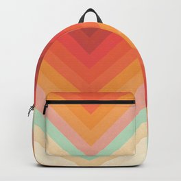 Rainbow Chevrons Backpack