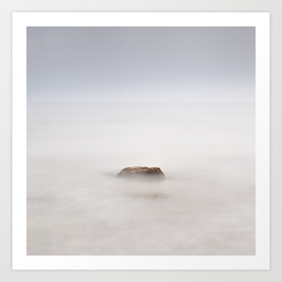 "Mistery sea" Art Print